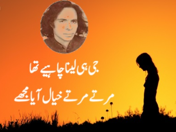 john elia poetry in urdu 2 lines text