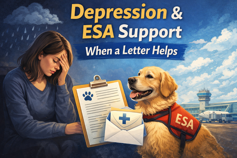 Depression & ESA Support: When a Letter Helps